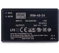 Источник питания Mean Well IRM-45-24 AC-DC Т02288479