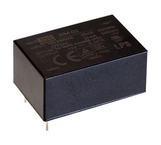 Источник питания Mean Well IRM-02-24 AC/DC 2Вт Т02585855 1