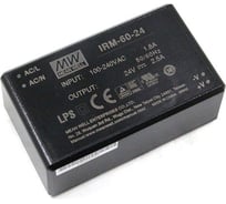 Источник питания Mean Well IRM-60-24 AC/DC 60Вт Т02288489