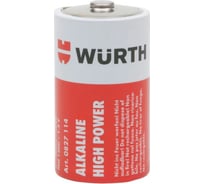 Батарейка Wurth БАТАРЕЙКА-D-MONO-1. 5V-HIGH-POWER упаковка 2 шт 0827114