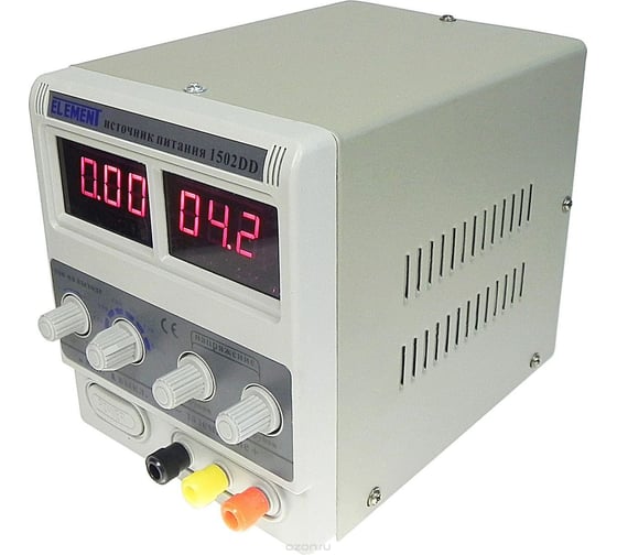 Лабораторный блок питания ELEMENT 1502DD 15303 - выгодная цена, отзывы ...