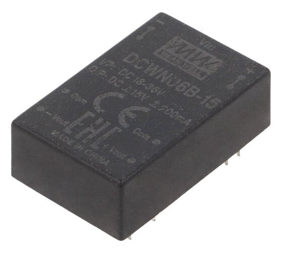 Преобразователь Mean Well DC-DC DCWN06B-15 Т03025569
