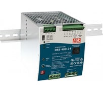 Источник питания для систем безопасности Mean Well DRS-480-24 Т03724202