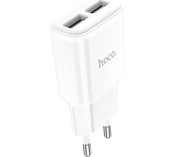 Сетевое зарядное устройство Hoco c88a star 2xusb, 2.4а (белый) 0L-00057527