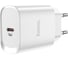Сетевое зарядное устройство Hoco n14 1xusb-c, 3а, pd20w + usb-c кабель lightning 8-pin, 1м (белый) 0L-00050618 6