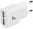 Сетевое зарядное устройство Hoco uh202 2xusb, 2.4а (белый) 0L-00038986 2