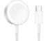 Беспроводное зарядное устройство Hoco cw46 для iwatch 1-8/se/se2/ultra, 5v/0.35a, магнитное, 1м (белый) 0L-00058986 1