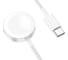 Беспроводное зарядное устройство Hoco cw46 для iwatch 1-8/se/se2/ultra, 5v/0.35a, магнитное, 1м (белый) 0L-00058986 2