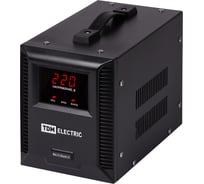 Стабилизатор напряжения TDM ELECTRIC БСР1-1,5 кВА электронный переносной SQ1201-0033
