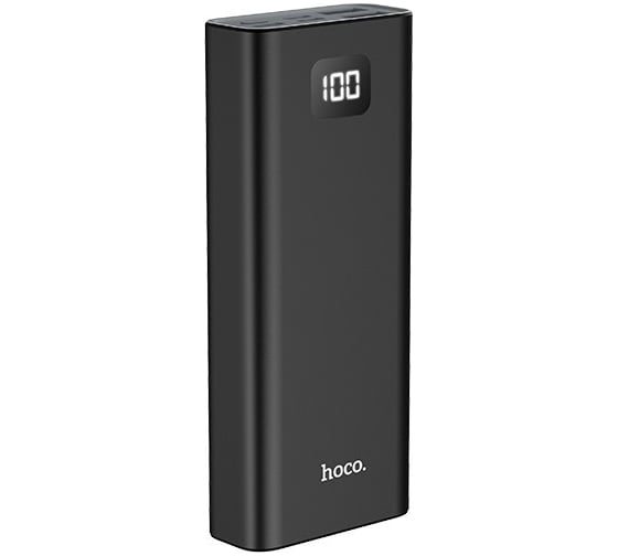 Внешний акб Hoco j46 star ocean 10000mah, 2xusb, 2а, led дисплей, li-pol (черный) 0L-00048225