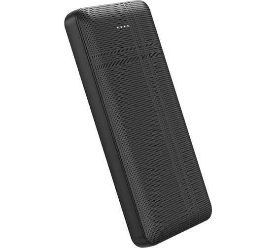 Внешний акб Hoco j48 nimble 10000mah, 2xusb, 2а, led, li-ion (черный) 0L-00048224
