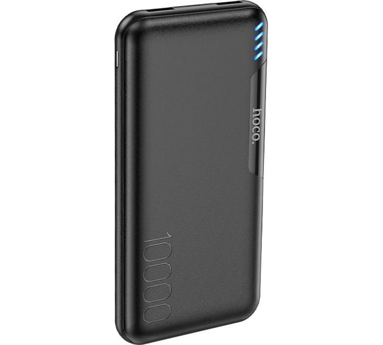 Внешний акб Hoco j82 easylink 10000mah, 2xusb, 2а, led, li-pol (черный) 0L-00053130
