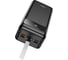 Внешний акб Hoco j86b powermaster 60000mah, 4xusb, 2xusb-c, 1xmicrousb, 3а, pd20w, qc3.0, led диспей 0L-00057080 2
