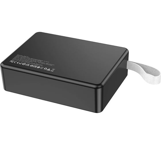 Внешний акб Hoco j94 overlord 75000mah, 3xusb, 1xusb-c, 22,5w, qc3.0, pd20w, led li-pol (черный) 0L-00057803