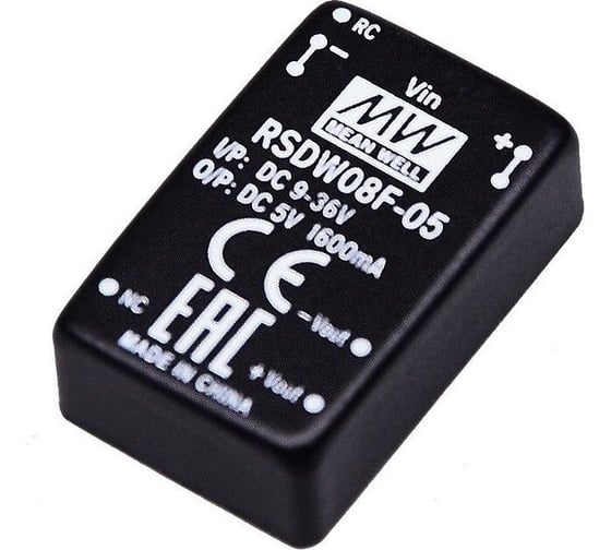 Преобразователь Mean Well DC-DC RSDW08F-05 Т03175959 1