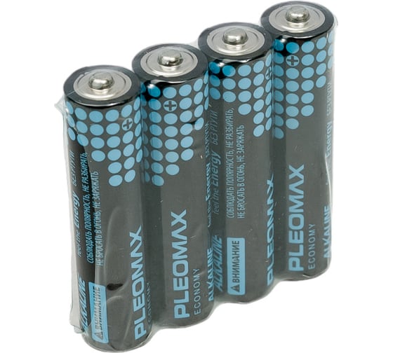 Батарейки Pleomax LR03 40 bulk Economy Alkaline (40/960/38400) Б0059834
