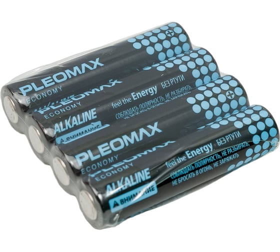 Батарейки Pleomax LR03 40 bulk Economy Alkaline (40/960/38400) Б0059834
