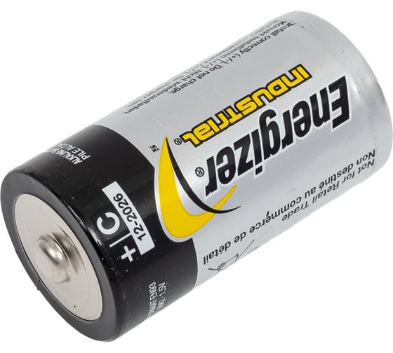 Батарейки Energizer Industrial LR14/E93/C DP12 коробка 12 шт. 7638900361070