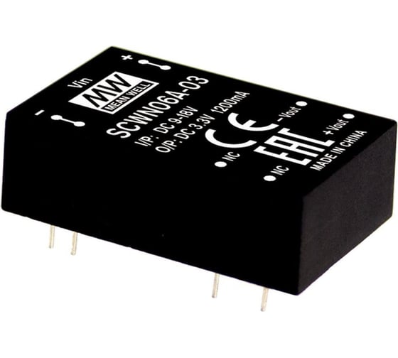 Преобразователь Mean Well DC-DC SCWN06C-05 Т03025571 1