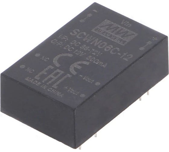 Преобразователь Mean Well DC-DC SCWN06C-12 Т03025572 1