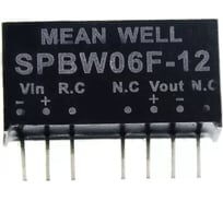 Преобразователь Mean Well DC-DC SPBW06F-12 Т02670538