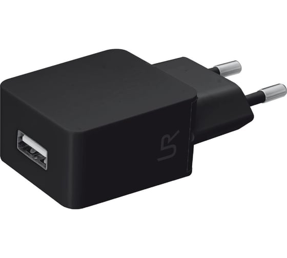 Зарядное сетевое устройство Trust UR USB WALL CHRGR 5W -BLK 20143 1