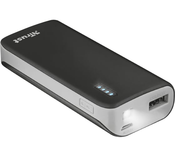 Powerbank Trust PRIMO 4400mAh чёрный 21224