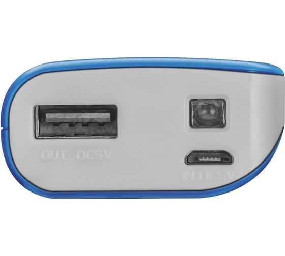 Powerbank Trust PRIMO 4400mAh голубой 21225