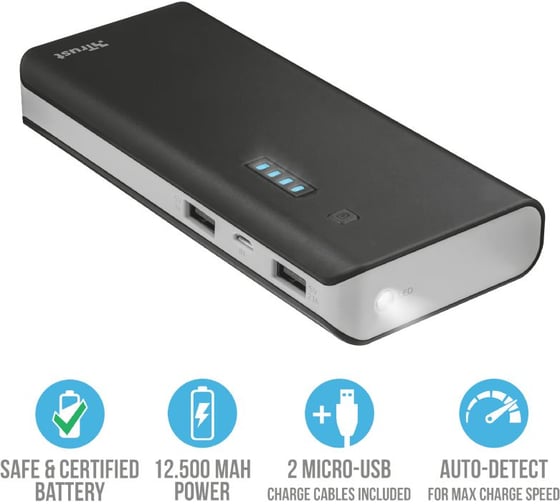 Powerbank Trust PRIMO 12500mAh 21212