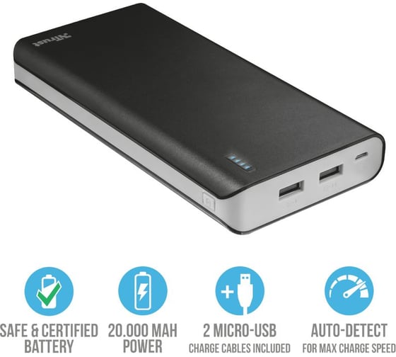 Powerbank Trust PRIMO 20000mAh 21795