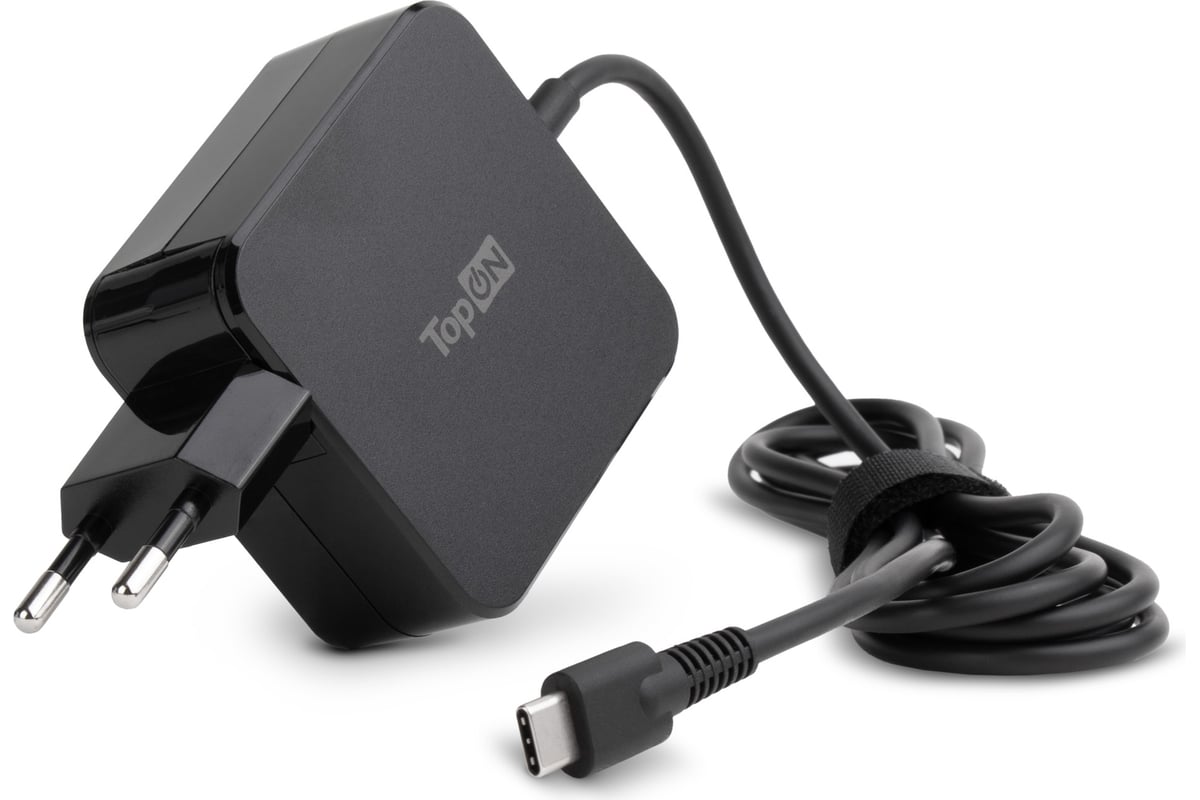 Блок питания для lenovo TopOn 20v 2.25a 45w usb type-c формфактор квадрат  черный TOP-LE45Q - выгодная цена, отзывы, характеристики, фото - купить в  Москве и РФ