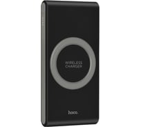Внешний акб Hoco с бзу b32 energetic 8000mah, 1xusb, qi5w, led, li-pol (черный) 0L-00037576