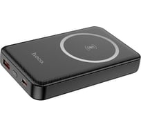 Внешний акб Hoco с бзу j79 success 10000mah, 1xusb, 1xusb-c, 3а, qc3.0, pd18w, qi15w, led, li-pol (черный) 0L-00051180