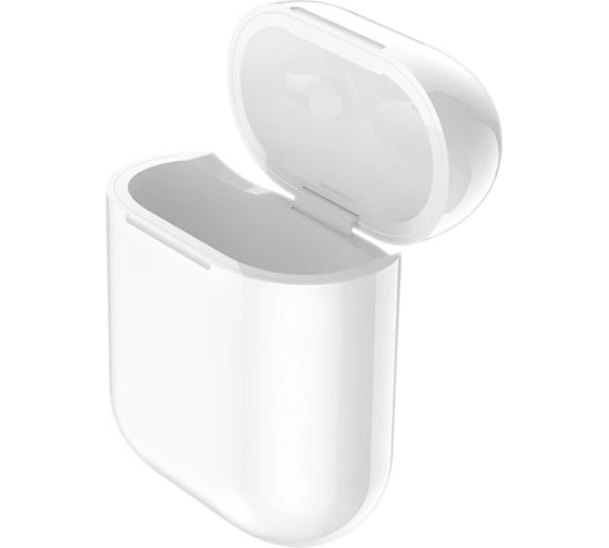 Беспроводной зарядный бокс Hoco cw18 для airpods, 2.5w, поддержка qi (белый) 0L-00041364