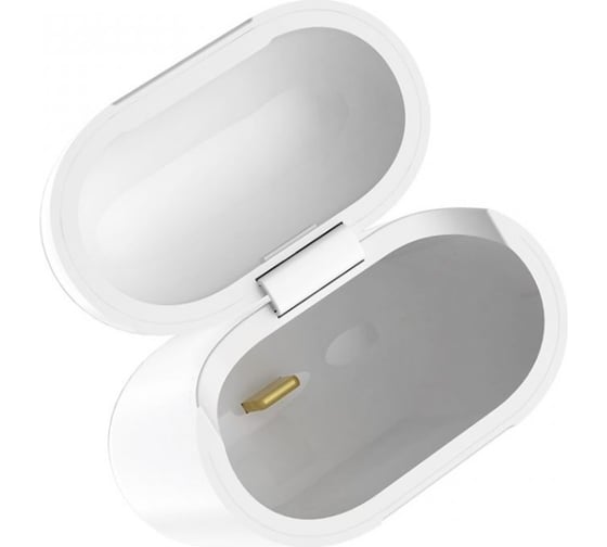 Беспроводной зарядный бокс Hoco cw18 для airpods, 2.5w, поддержка qi (белый) 0L-00041364