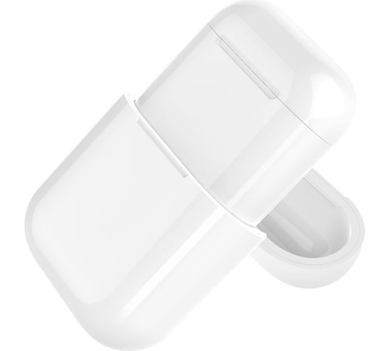 Беспроводной зарядный бокс Hoco cw18 для airpods, 2.5w, поддержка qi (белый) 0L-00041364