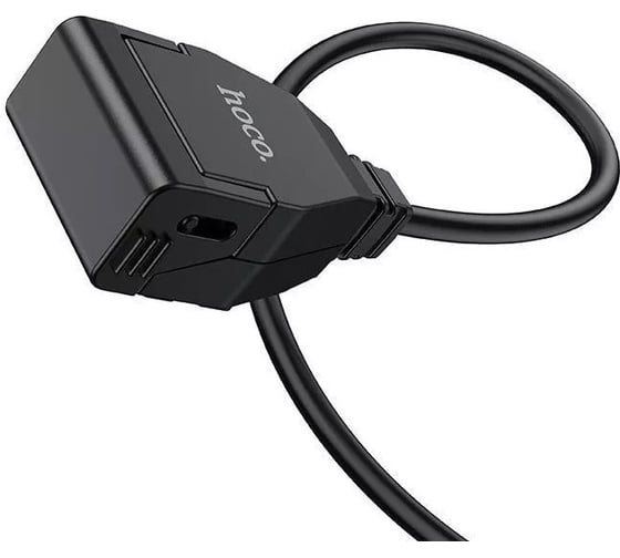 Зарядное устройство для мото z45 1xusb, 2.4а, влагозащита, 1.5м (черный) Hoco 0L-00053132