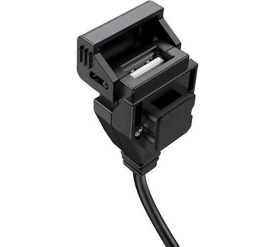 Зарядное устройство для мото z45 1xusb, 2.4а, влагозащита, 1.5м (черный) Hoco 0L-00053132