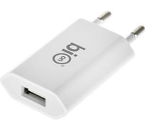 Сетевое зарядное устройство Bion usb-a, 5 вт, белый BXP-ADP-A-5W