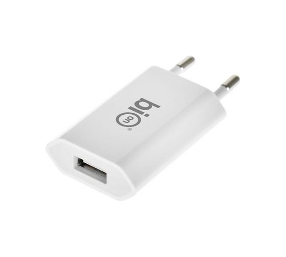 Сетевое зарядное устройство Bion usb-a, 5 вт, белый BXP-ADP-A-5W