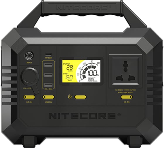 Портативная электростанция Nitecore NES500 144000mAh 20900