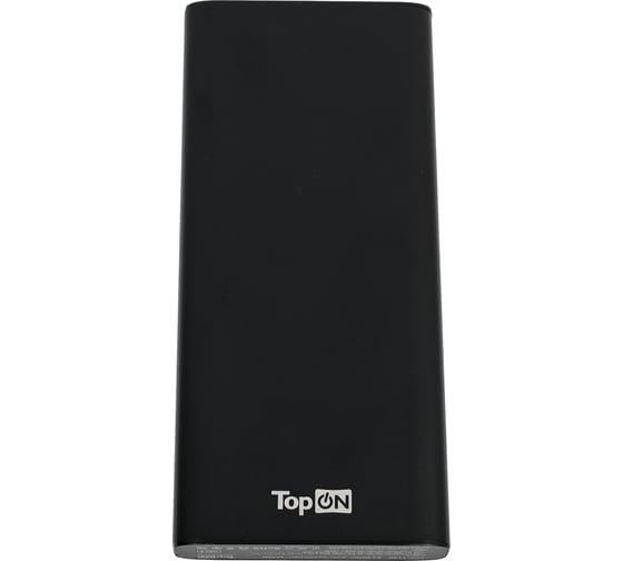 Внешний аккумулятор TopOn 22400mAh (82.88Wh) Type-C PD 140W, Type-C PD 100W, USB QC3.0 18W, Max 158W корпус алюминий черный TOP-T140