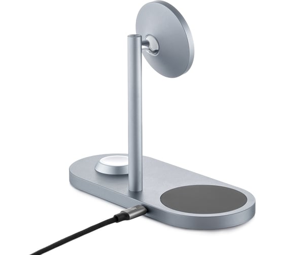 Беспроводное зарядное устройство uBear Stage Pro, 3-в-1, MagSafe совместимое WL07SG31-AD