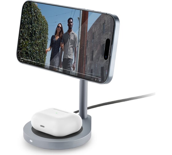 Беспроводное зарядное устройство uBear Stage, 2-в-1, MagSafe совместимое WL06SG21-AD