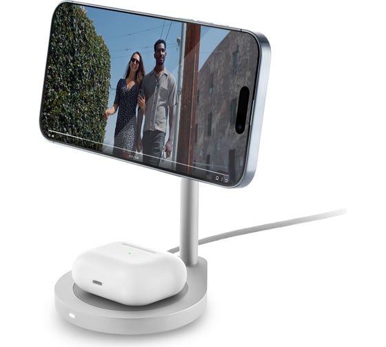 Беспроводное зарядное устройство uBear Stage, 2-в-1, MagSafe совместимое WL06SL21-AD