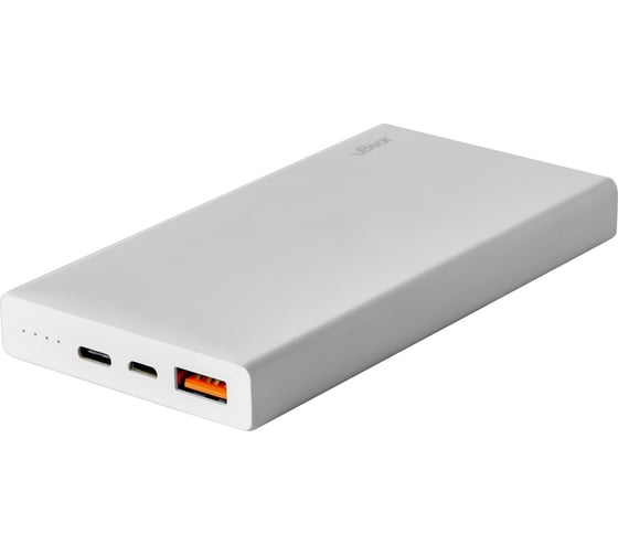 Внешний аккумулятор uBear CORE Powerbank 10000 mah Power Delivery, цвет белый PB08WH10000-PD