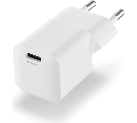 Сетевое зарядное устройство uBear Pulse Pro, GaN, 30 Вт WC11WHPD30-C