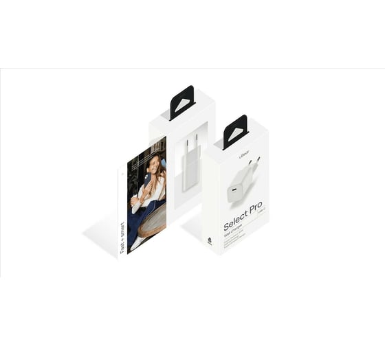 Зарядное устройство uBear Select Pro GaN wall charger WC04WHPD30-C