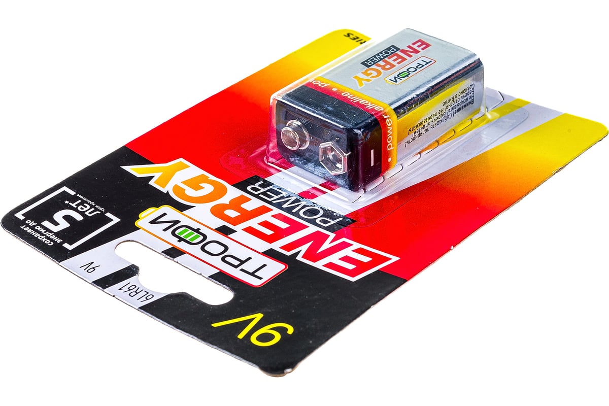 Батарейка Трофи 6LR61-1BL C0034928 - выгодная цена, отзывы ...