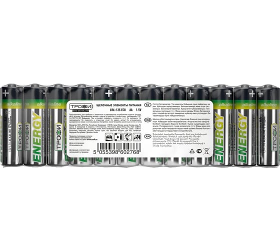 Элемент питания Трофи LR6-12S ECO Б0027814